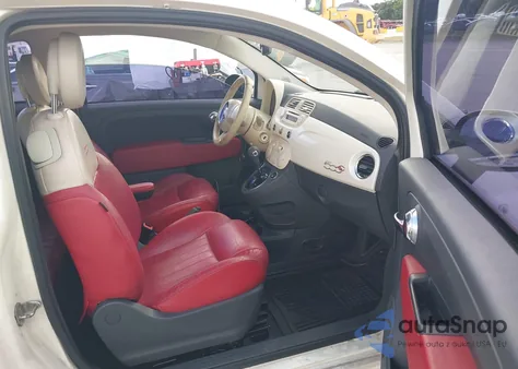 2012 Fiat 500C Lounge z USA, uszkodzony, nr VIN 3C3CFFER1CT187850